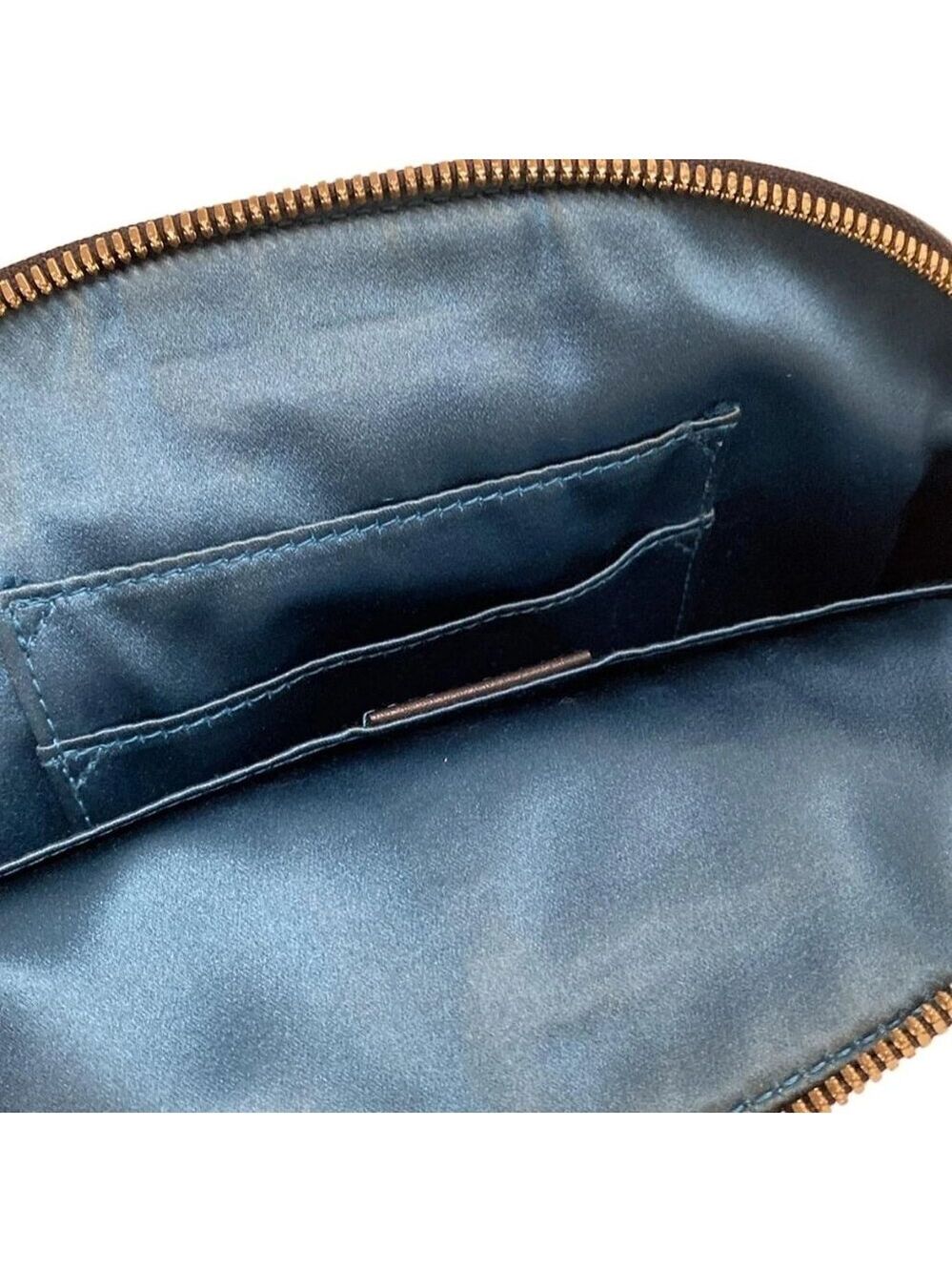 Authentic GUCCI Ophidia Suede Patent Leather Canvas Shoulder Bag br484-120725 - Picture 12 of 16